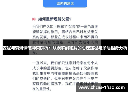 安妮与劳琳情感冲突解析：从误解到和解的心理路径与矛盾根源分析