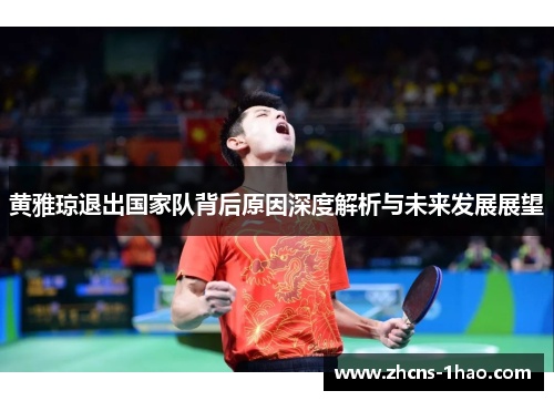 黄雅琼退出国家队背后原因深度解析与未来发展展望